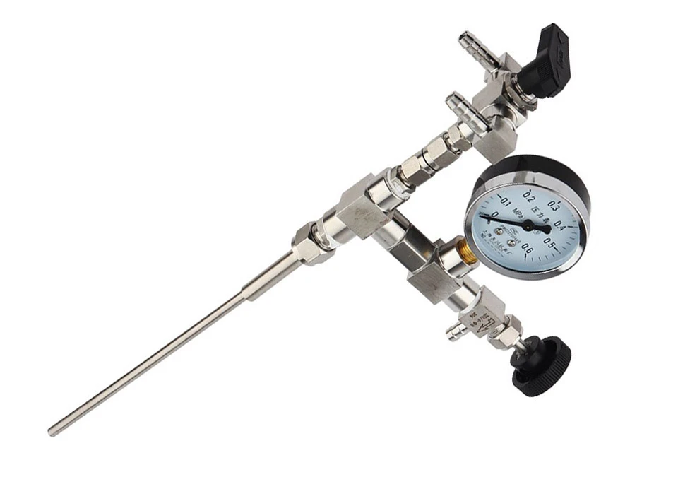 Bottle Filler with Manometer (CO2 Gauge)