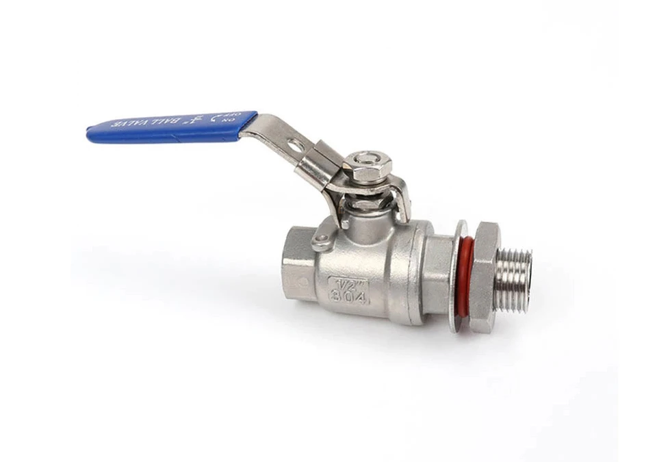 Tap Valve Stainless 1/2" - 1/2" Female & 1/2’’ Male Thread