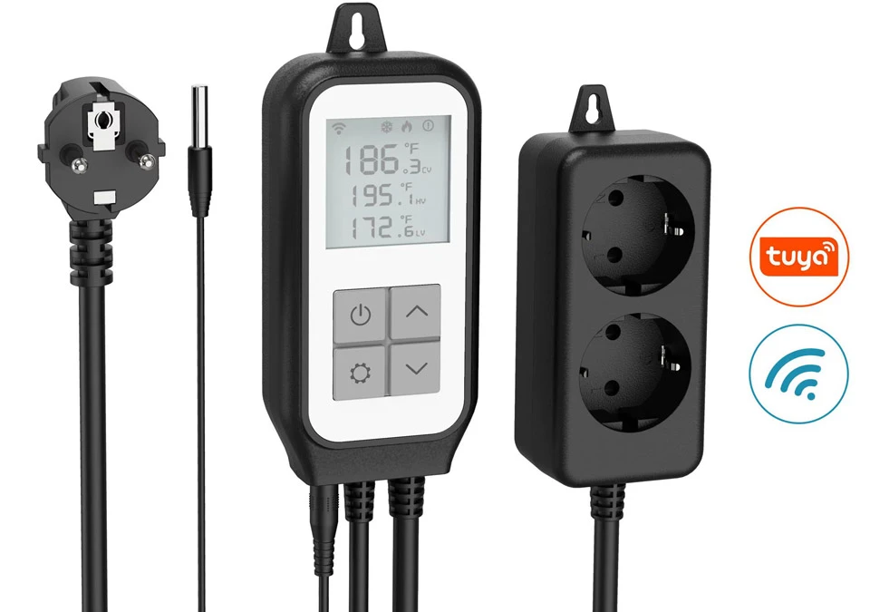 Digital WiFi Universal Thermostat EOP20 - Control heating and cooling