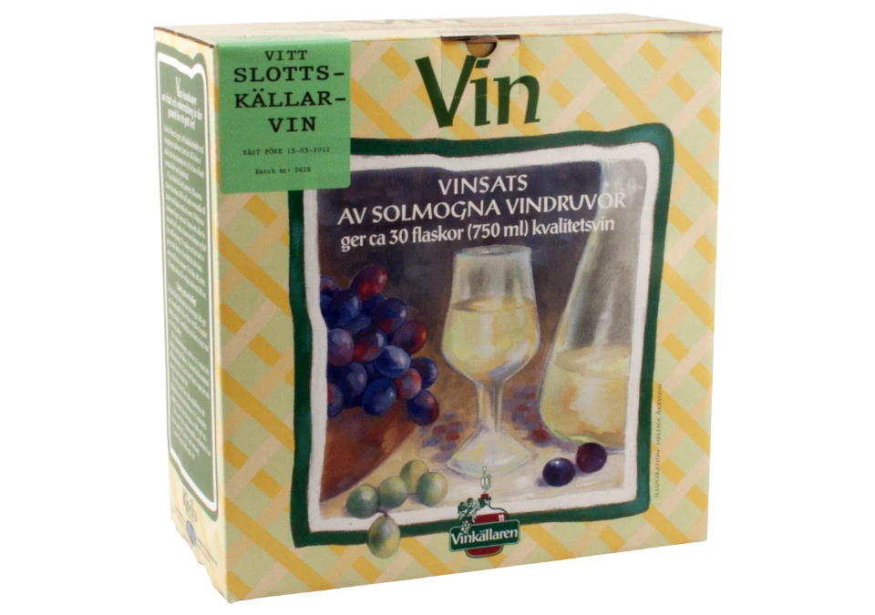 Vinkällaren White Slottskällarvin Wine Kit