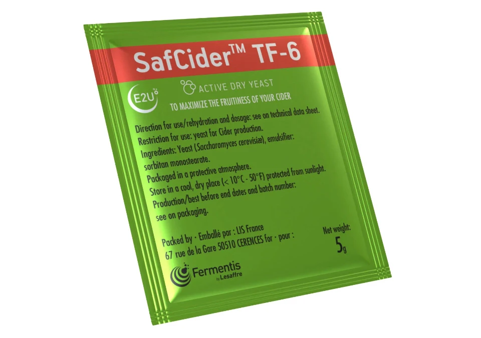 Fermentis SafCider TF-6 5g Yeast